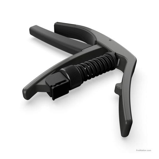 D'Addario D'Addario Artist Guitar Capo Acoustic Guitar and Electric Guitar - PW-CP-10 Black