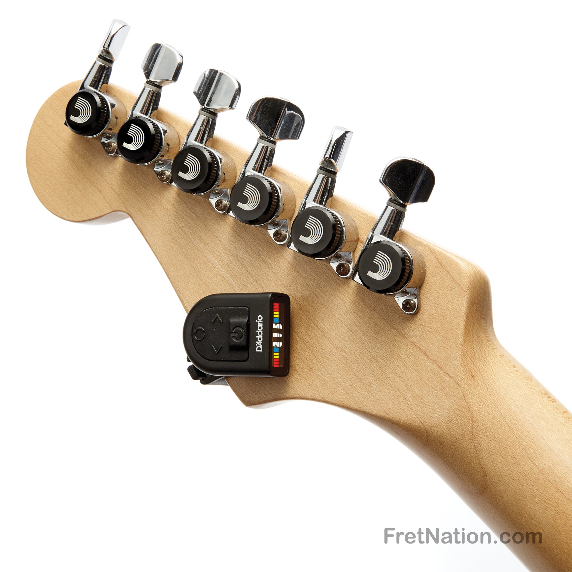 D'Addario D'Addario Micro Headstock Guitar Tuner Twin Pack - PW-CT-12TP Black