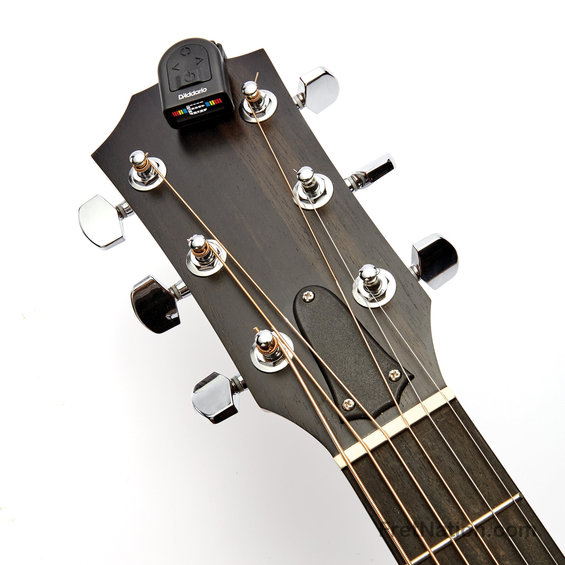 D'Addario D'Addario Micro Headstock Guitar Tuner Twin Pack - PW-CT-12TP Black