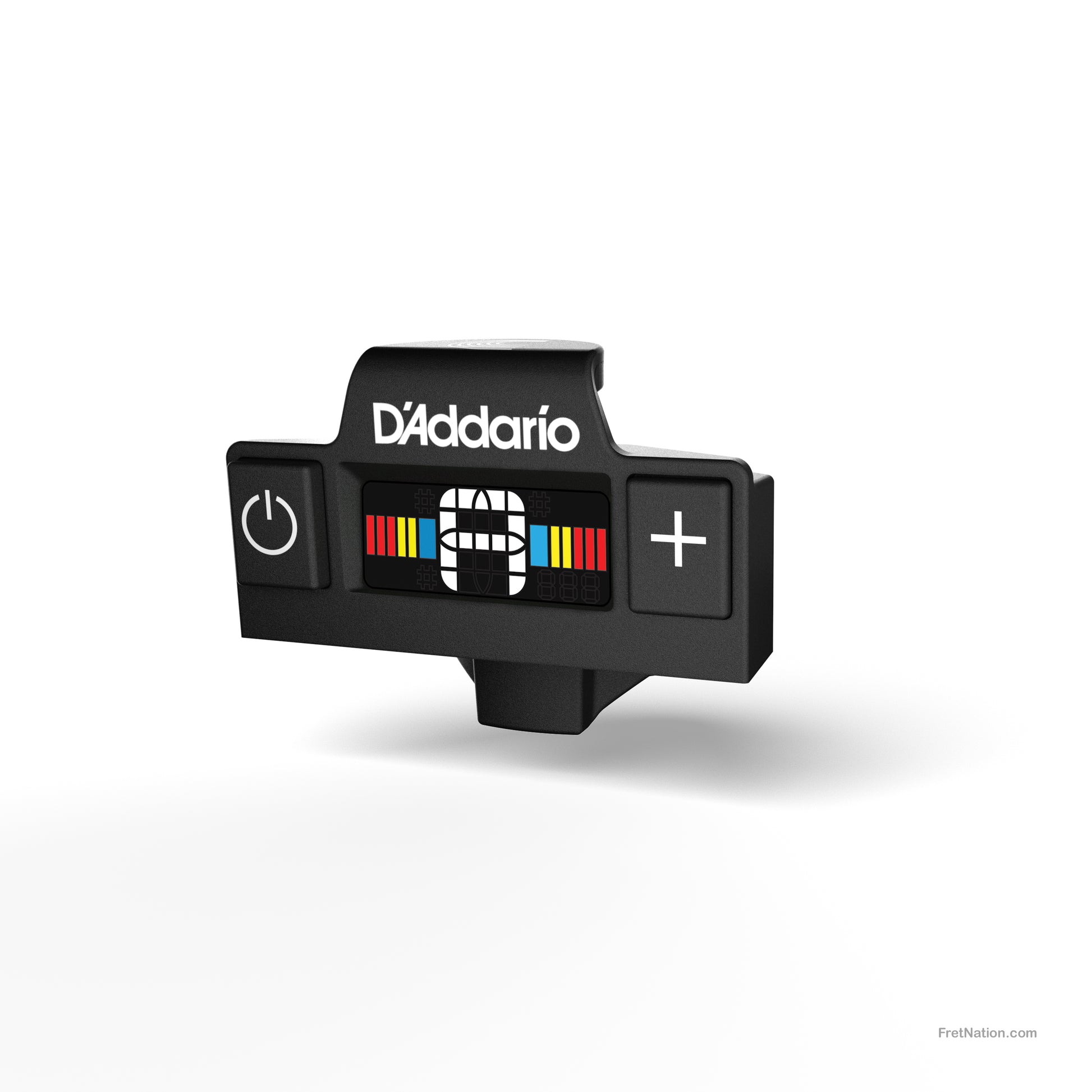 D'Addario D'Addario Micro Soundhole Acoustic Guitar Tuner - PW-CT-15 Black