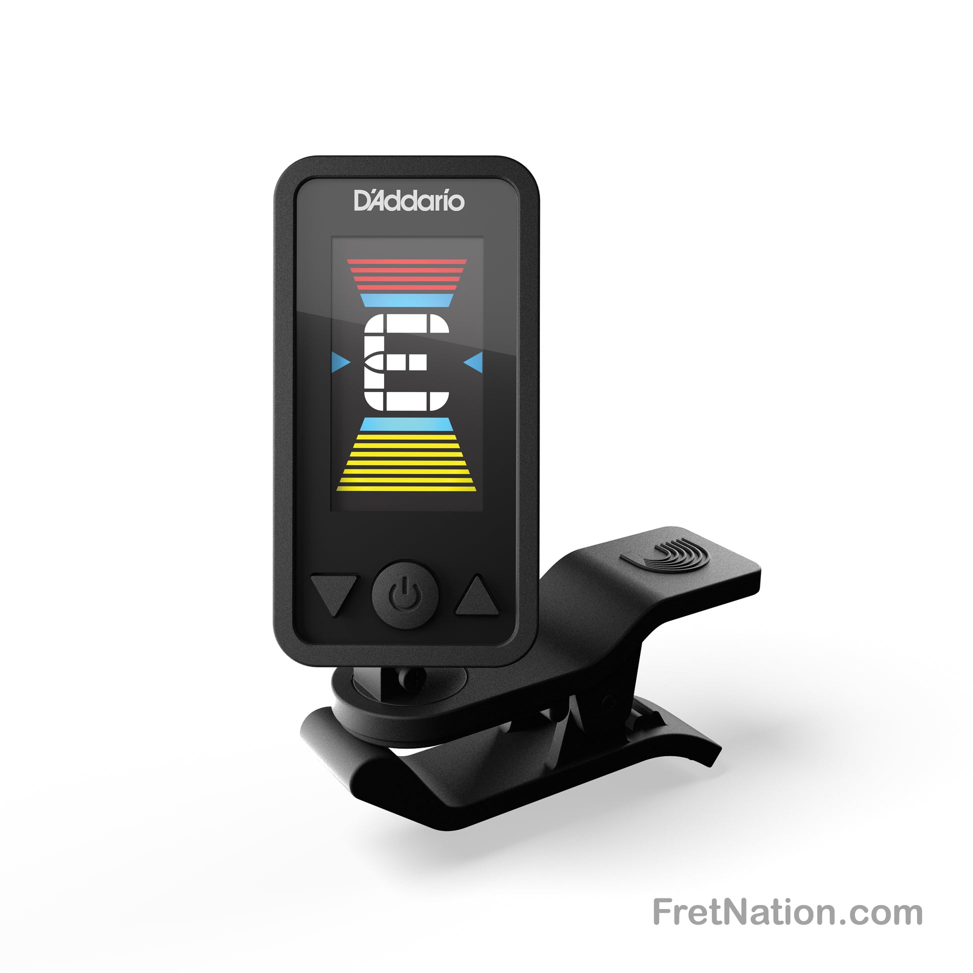 D'Addario D'Addario Eclipse Headstock Clip-On Tuner - PW-CT-17BK Black