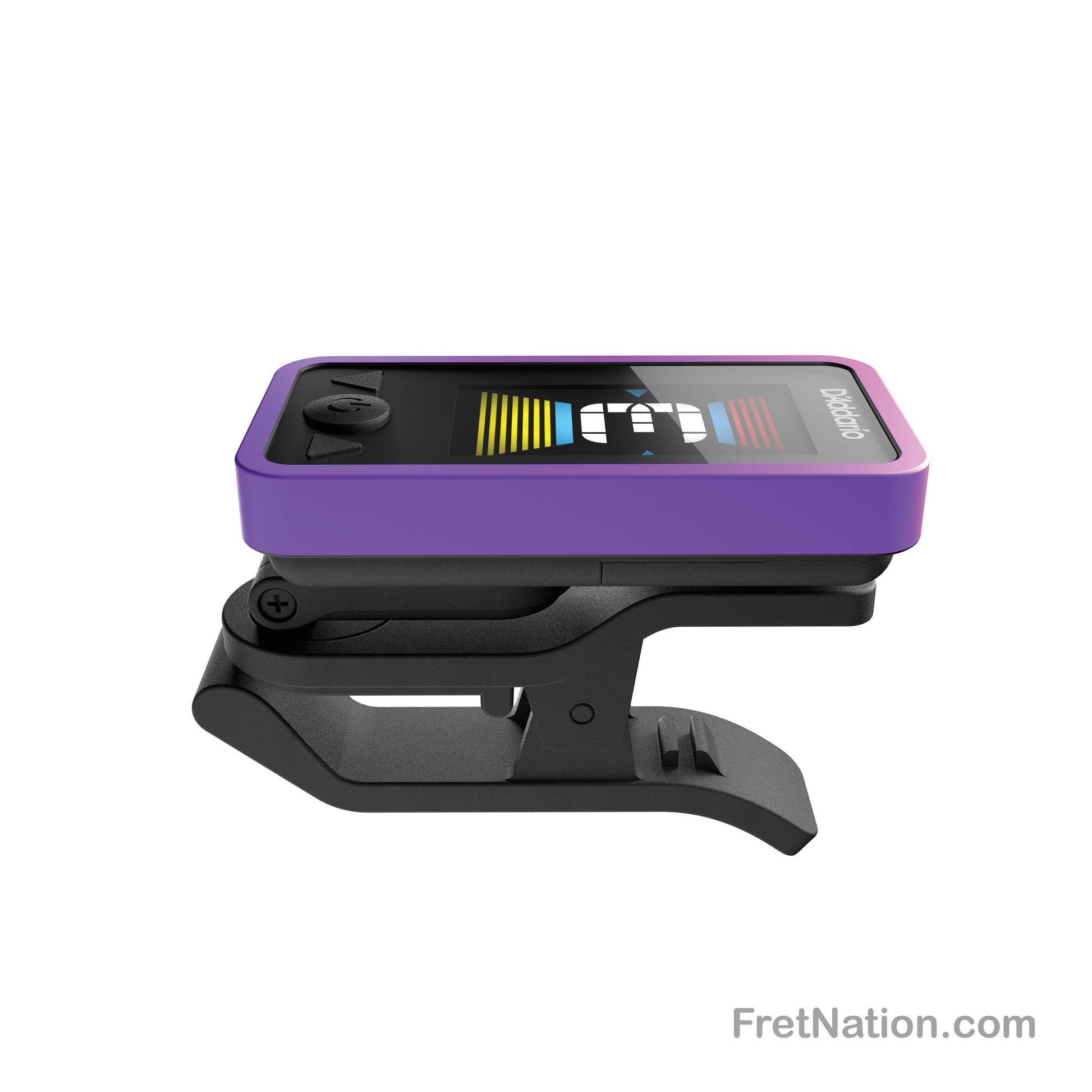D'Addario D'Addario Eclipse Headstock Clip-On Tuner - PW-CT-17PR Purple