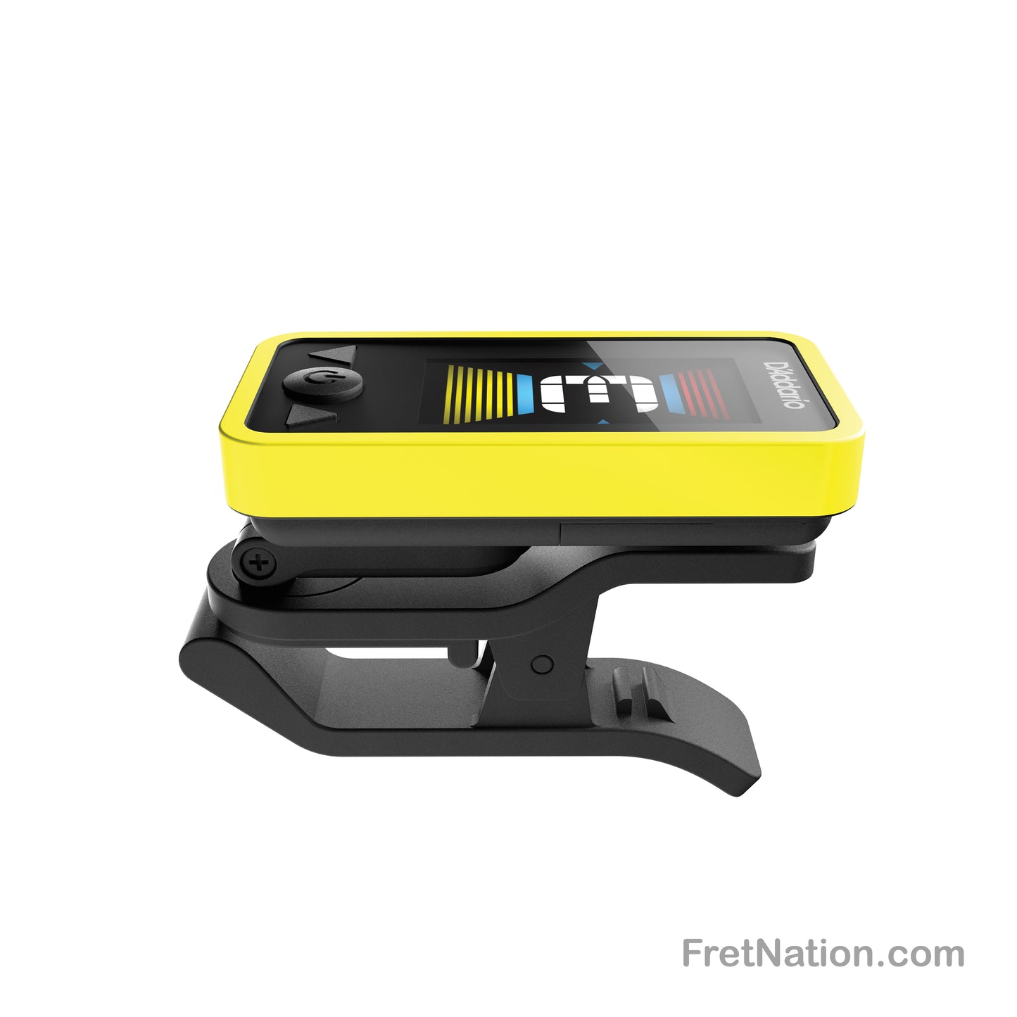 D'Addario D'Addario Eclipse Headstock Clip-On Tuner - PW-CT-17YL Yellow
