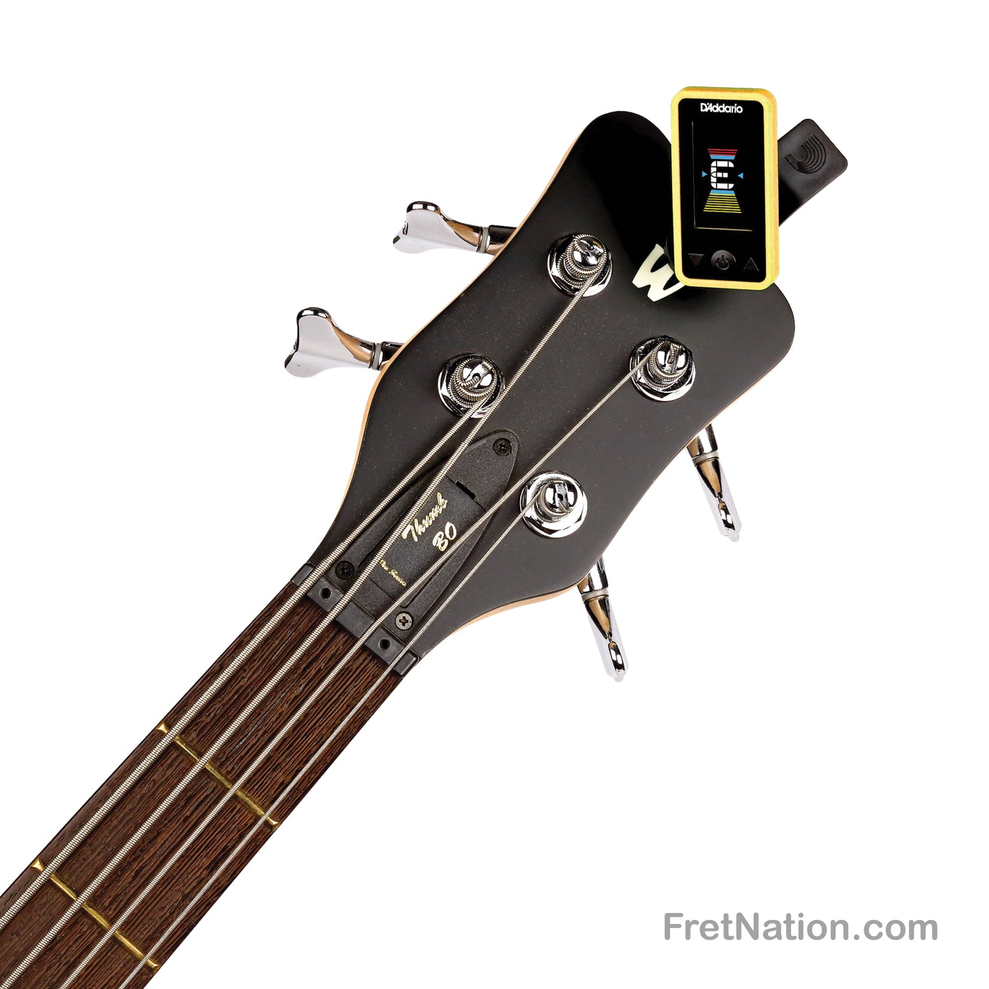 D'Addario D'Addario Eclipse Headstock Clip-On Tuner - PW-CT-17YL Yellow