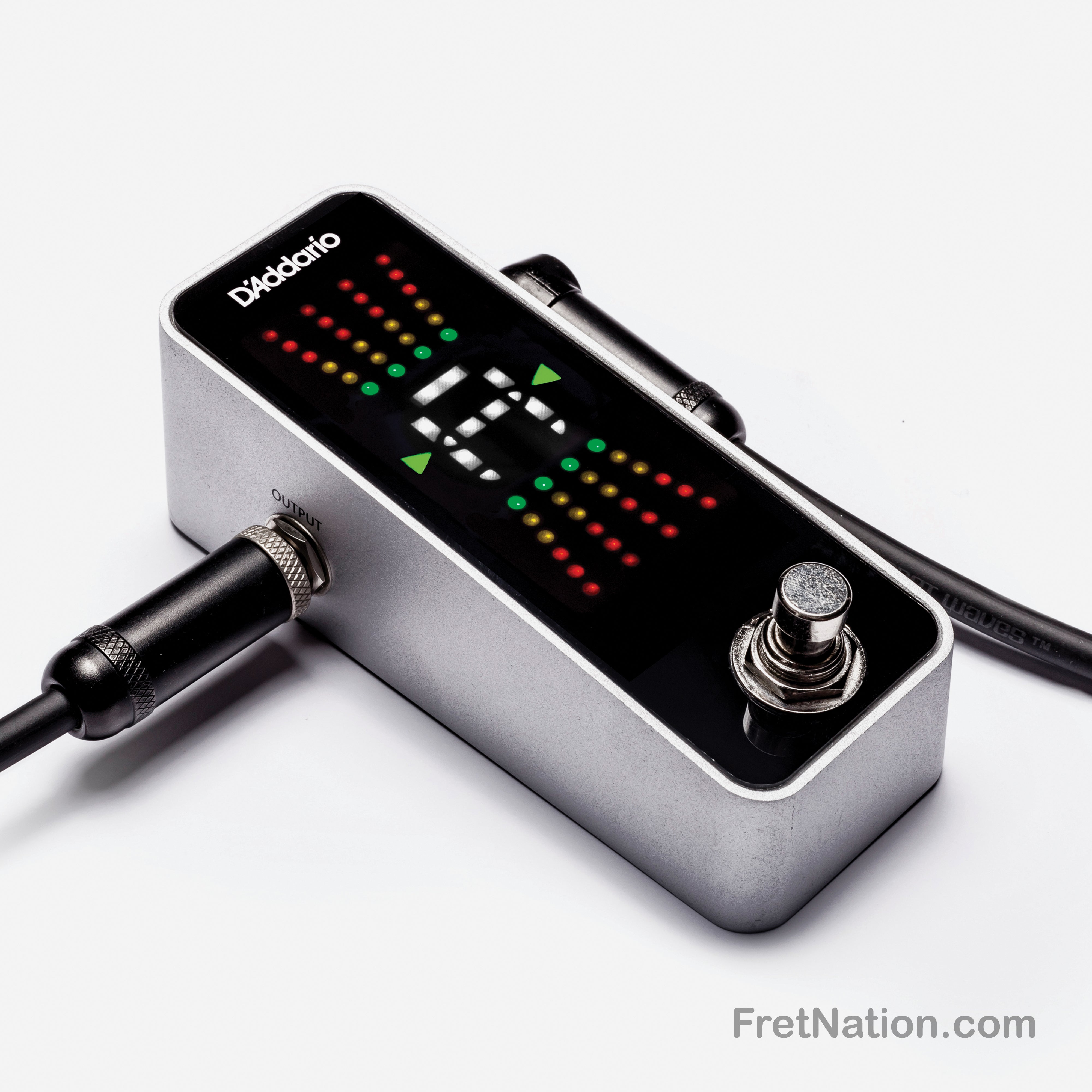 D'Addario Chromatic Pedal Tuner - PW-CT-20 Silver – Fret Nation