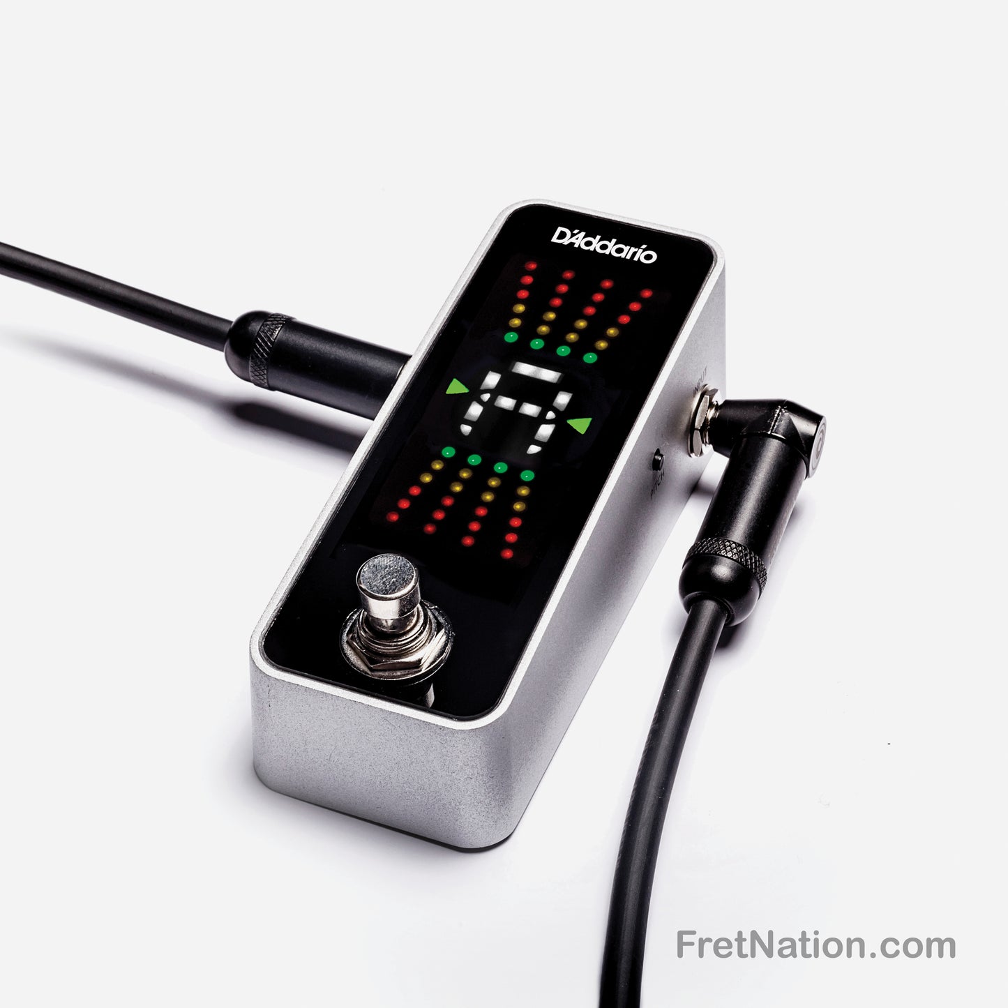 D'Addario D'Addario Chromatic Pedal Tuner - PW-CT-20 Silver