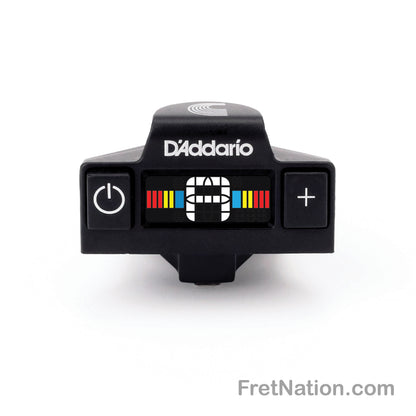 D'Addario D'Addario Ukulele Soundhole Tuner - PW-CT-22 Black