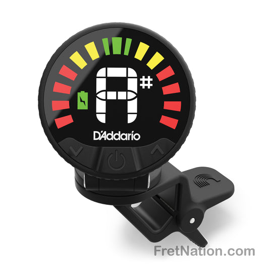 D'Addario D'Addario Nexxus 360 Rechargeable Headstock Clip-On Tuner - PW-CT-26