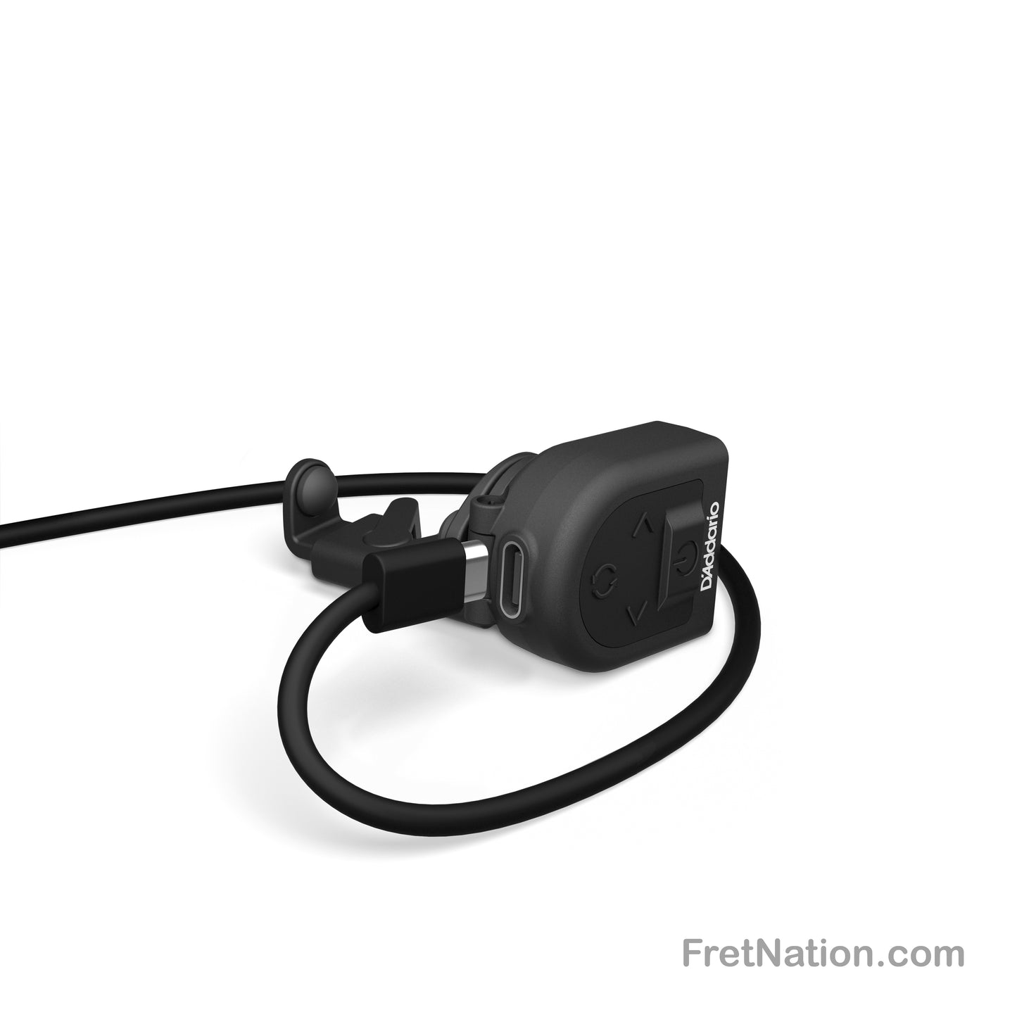 D'Addario D'Addario Micro Rechargeable Violin Tuner - PW-CT-34 Black