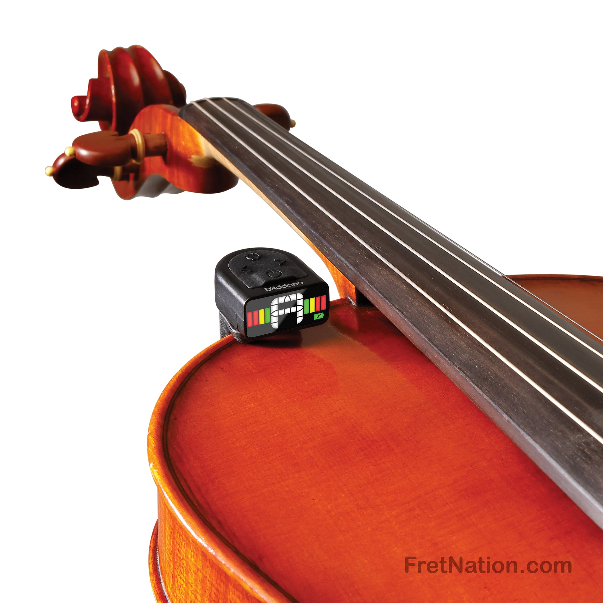 D'Addario D'Addario Micro Rechargeable Viola Tuner - PW-CT-35 Black