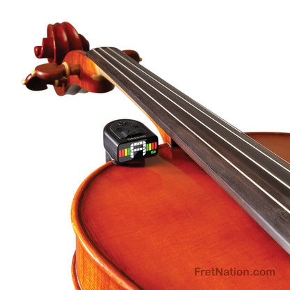 D'Addario D'Addario Micro Rechargeable Viola Tuner - PW-CT-35 Black