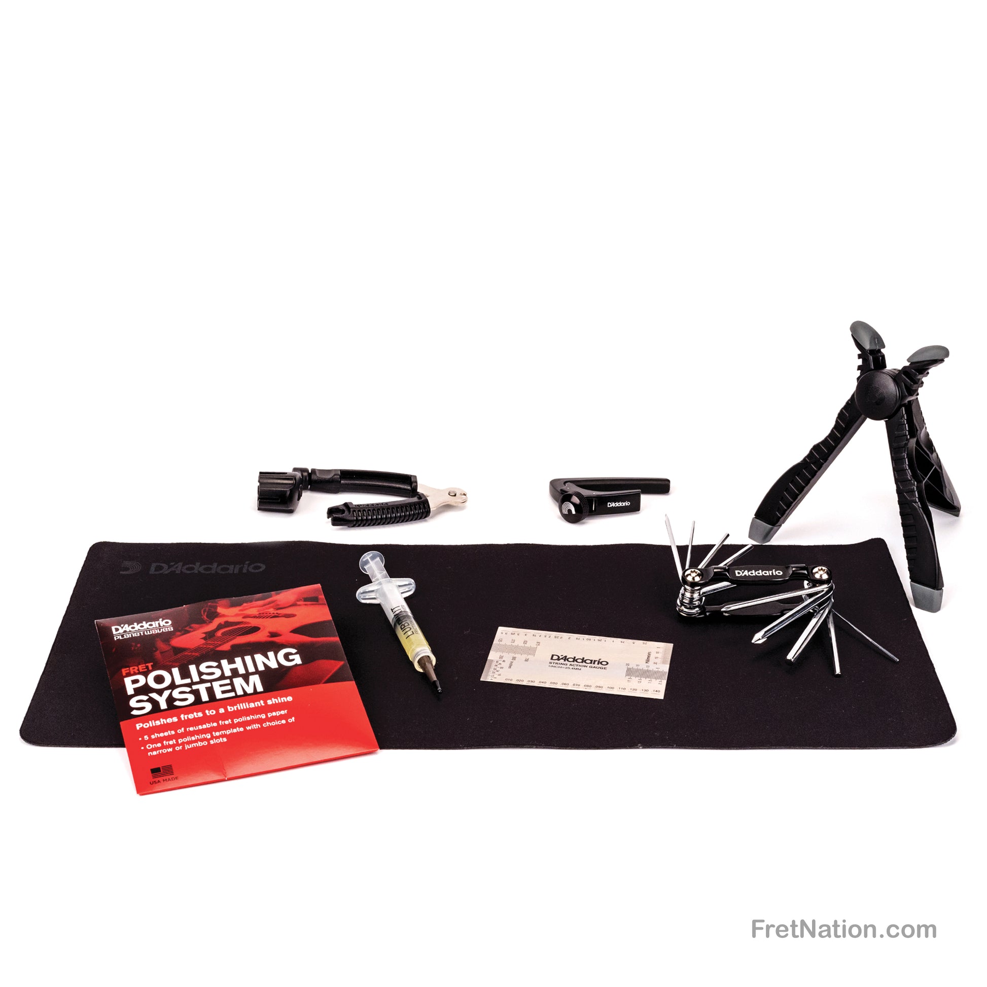 D'Addario D'Addario Guitar Maintenance Kit - PW-EGMK-01