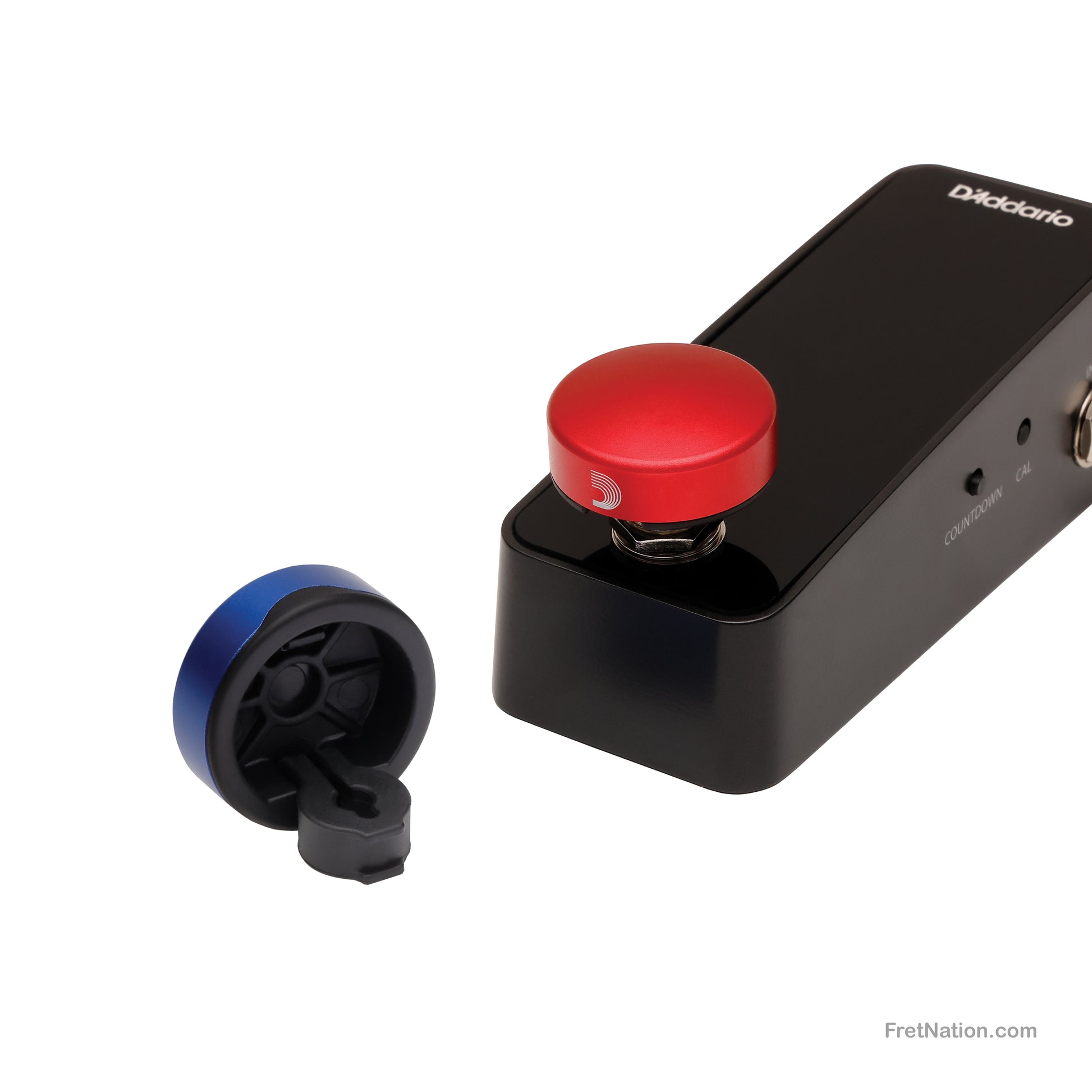 D'Addario D'Addario XPND Footswitch Topper Blue/Red 2-pack - PW-FST-02BURD