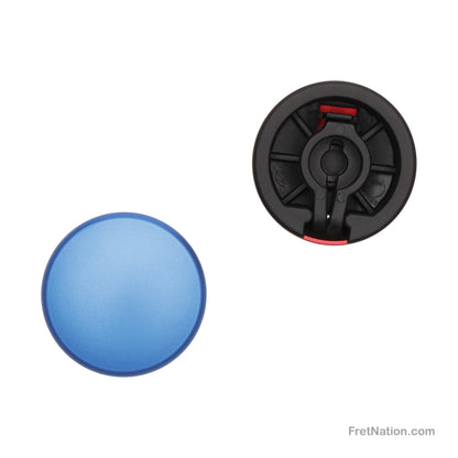 D'Addario D'Addario XPND Footswitch Topper Blue/Red 2-pack - PW-FST-02BURD