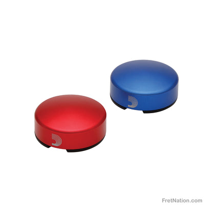D'Addario D'Addario XPND Footswitch Topper Blue/Red 2-pack - PW-FST-02BURD