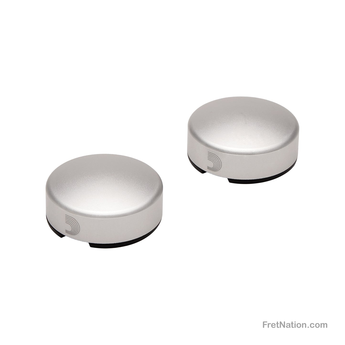 D'Addario D'Addario XPND Footswitch Topper Silver 2-pack - PW-FST-02S