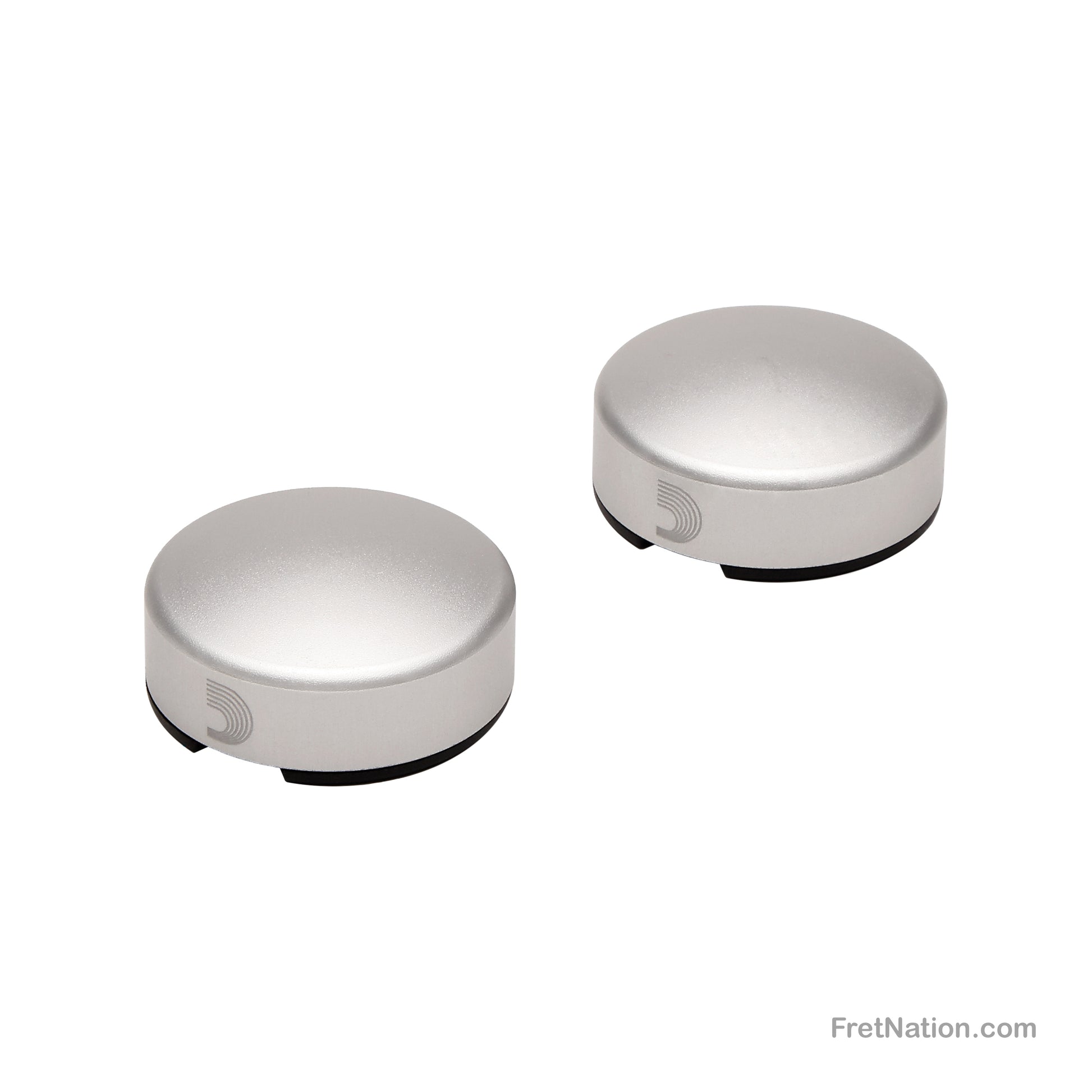 D'Addario D'Addario XPND Footswitch Topper Silver 2-pack - PW-FST-02S