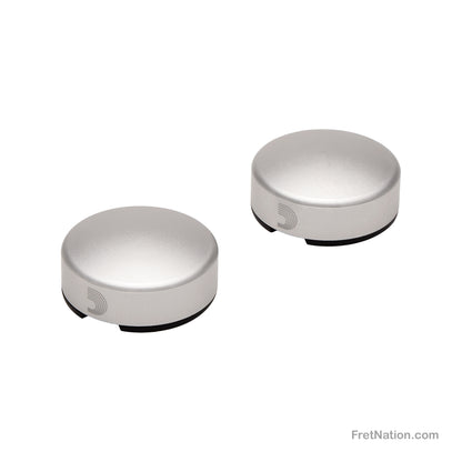 D'Addario D'Addario XPND Footswitch Topper Silver 2-pack - PW-FST-02S