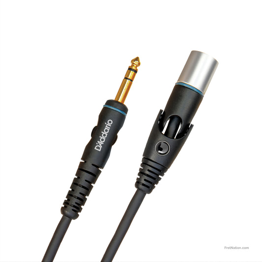D'Addario D'Addario Custom Series Swivel Microphone/Powered Speaker Cable 10-Foot - PW-GMMS-10
