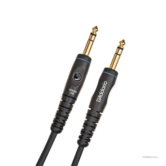 D'Addario D'Addario Custom Series Instrument Cable Stereo 10-Foot 1/4" - PW-GS-10