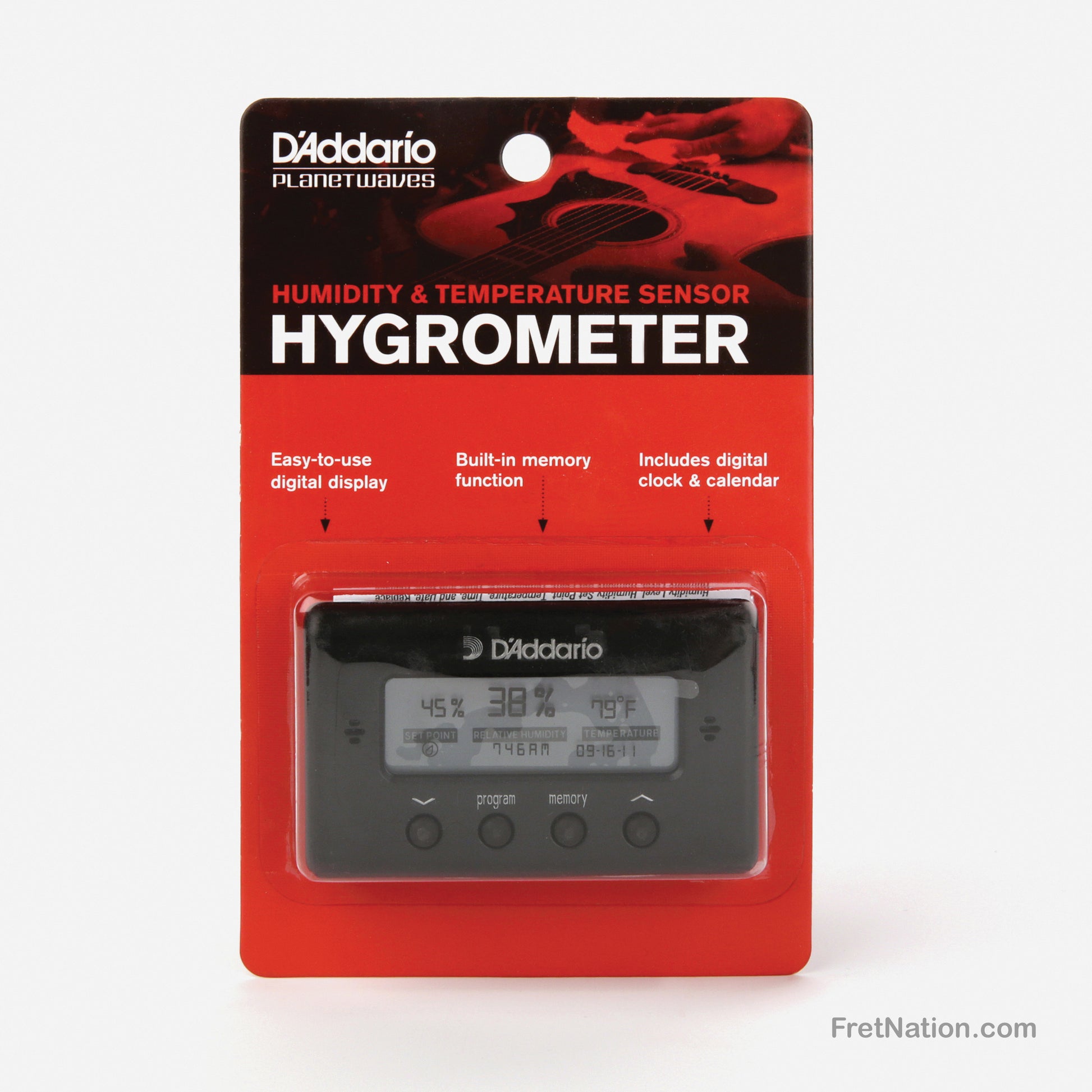 D'Addario D'Addario Humidity and Temperature Sensor - PW-HTS