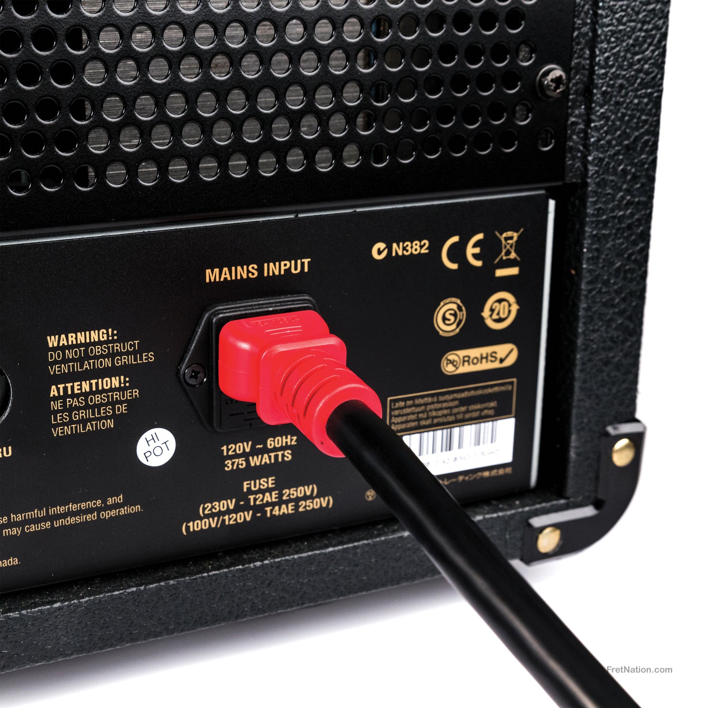 D'Addario D'Addario IEC Power Cable+ 10' - PW-IECPB-10