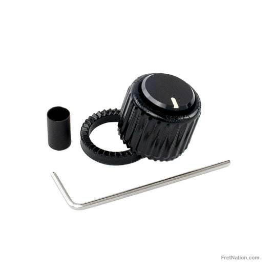 D'Addario D'Addario LokNob Standard Large Black - PW-LNL-01B