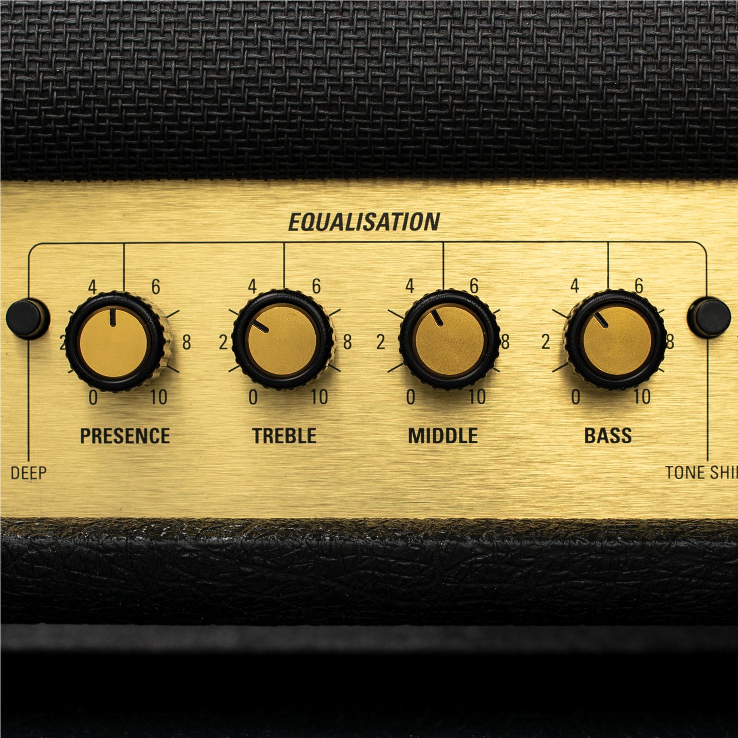 D'Addario D'Addario LokNob Standard Large Black/Gold - PW-LNL-01BG