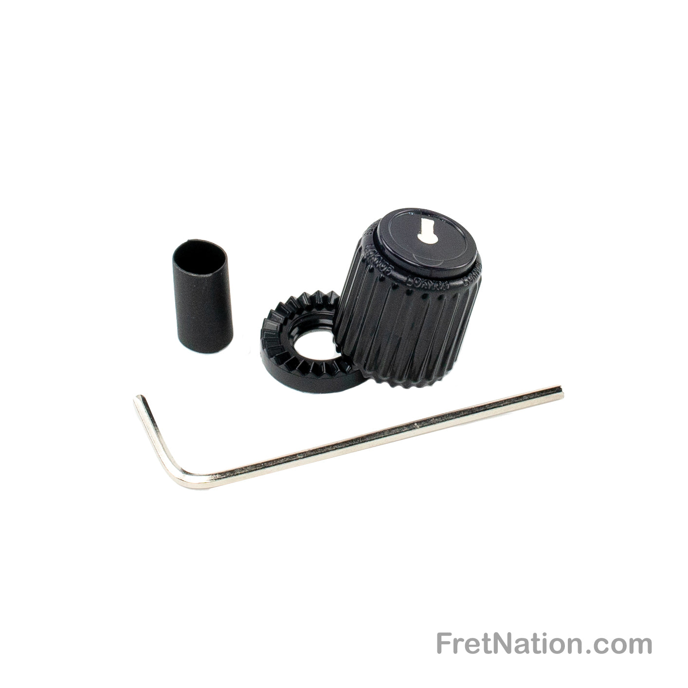 D'Addario D'Addario LokNob Standard Small Black - PW-LNS-01B