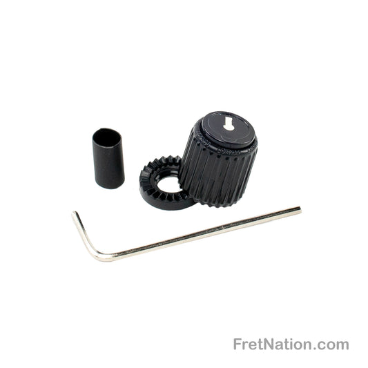 D'Addario D'Addario LokNob Standard Small Black - PW-LNS-01B