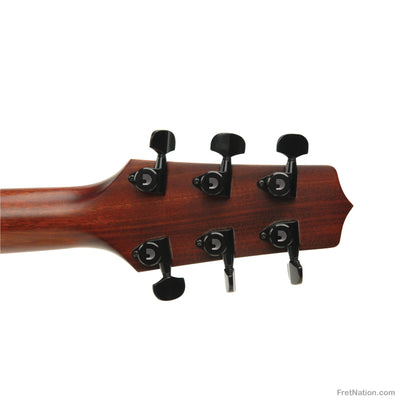 D'Addario D'Addario Auto-Trim Locking Tuning Machines 03+03 Setup Black - PWAT-332L