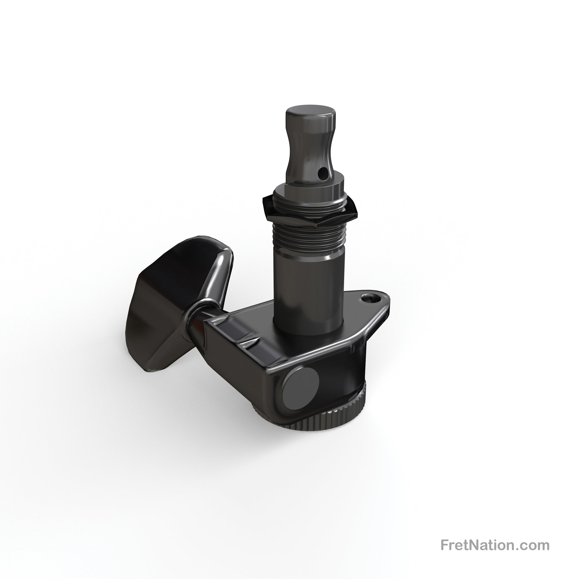 D'Addario D'Addario Auto-Trim Locking Tuning Machines 03+03 Setup Black - PWAT-332L