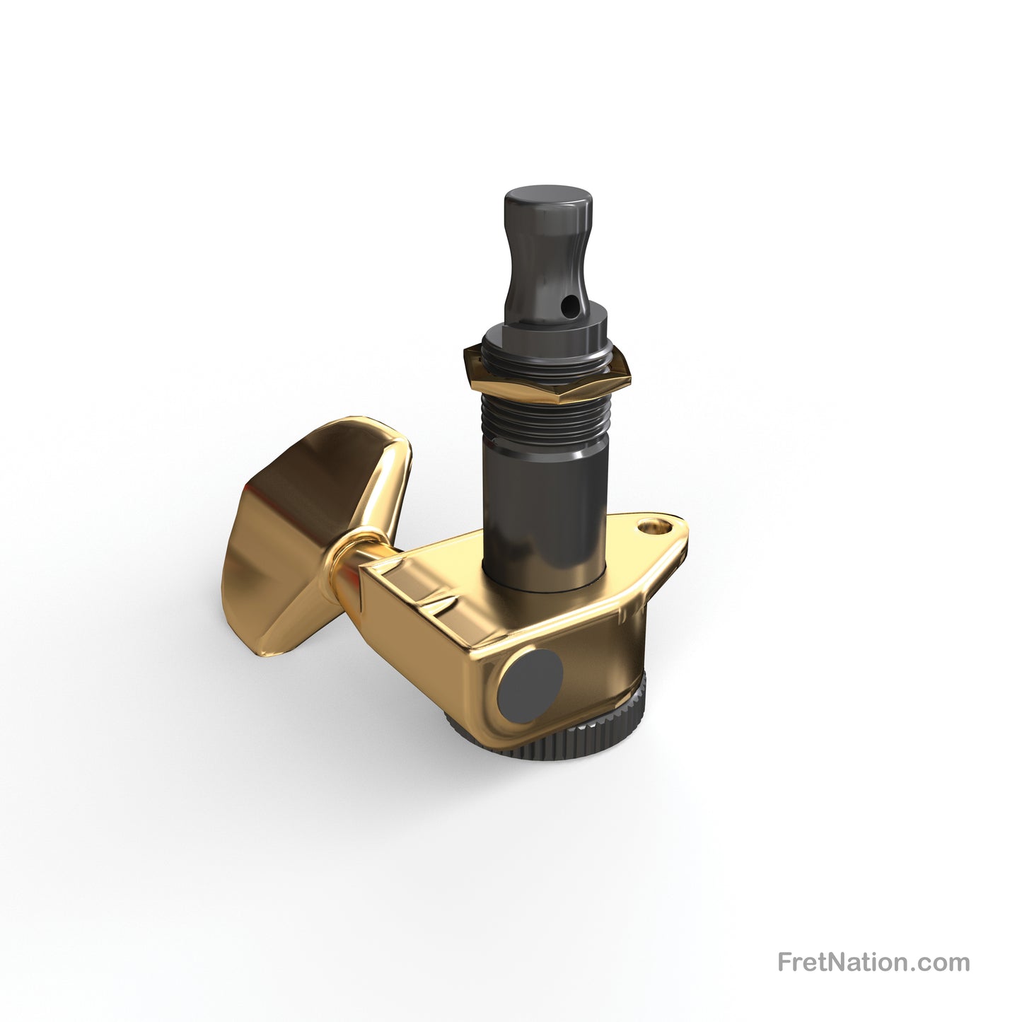 D'Addario D'Addario Auto-Trim Locking Tuning Machines 03+03 Setup Gold - PWAT-333L