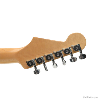D'Addario D'Addario Auto-Trim Locking Tuning Machines 06 In-Line setup Chrome - PWAT-6R1