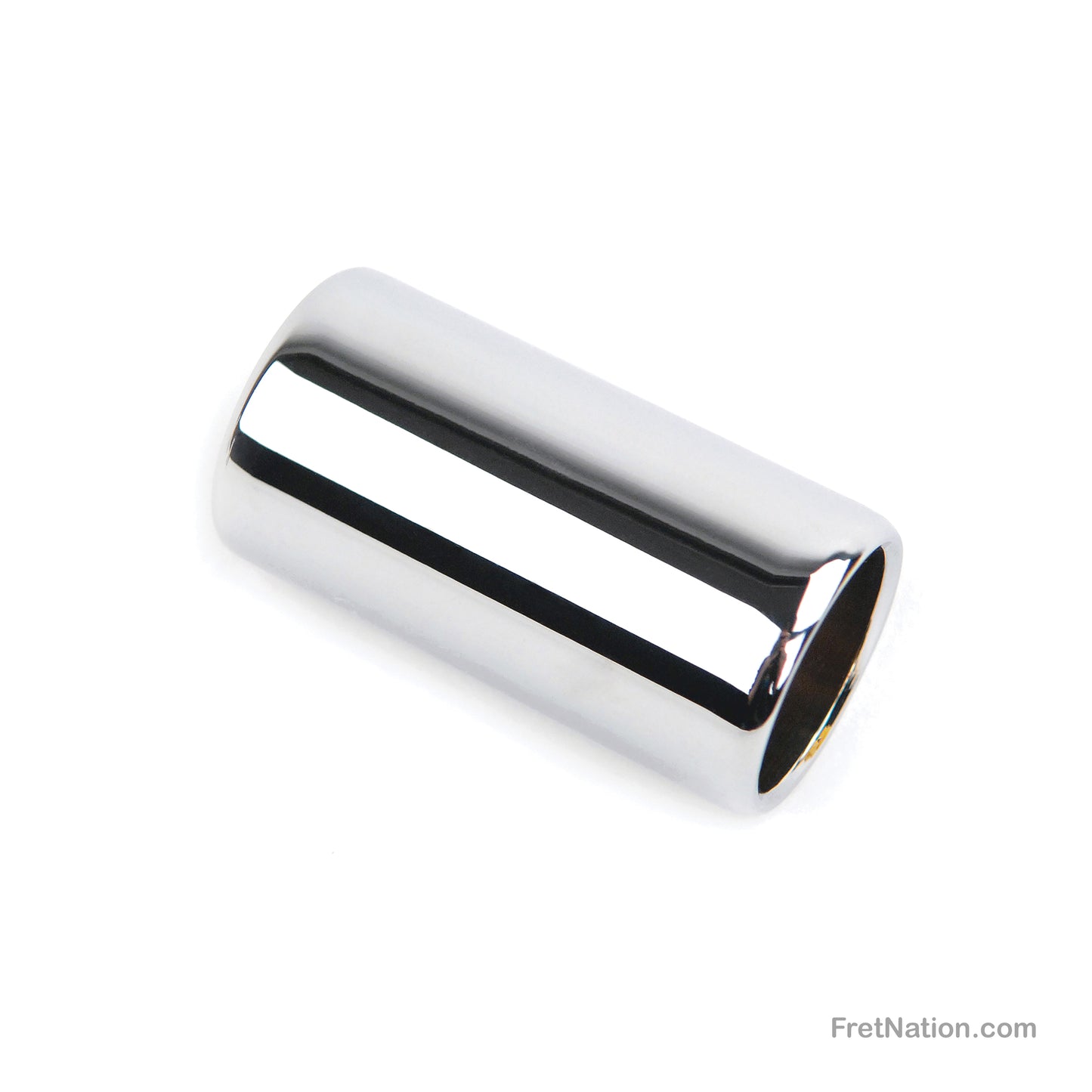 D'Addario D'Addario Chrome-Plated Brass Guitar Slide Small - PWCBS-SS