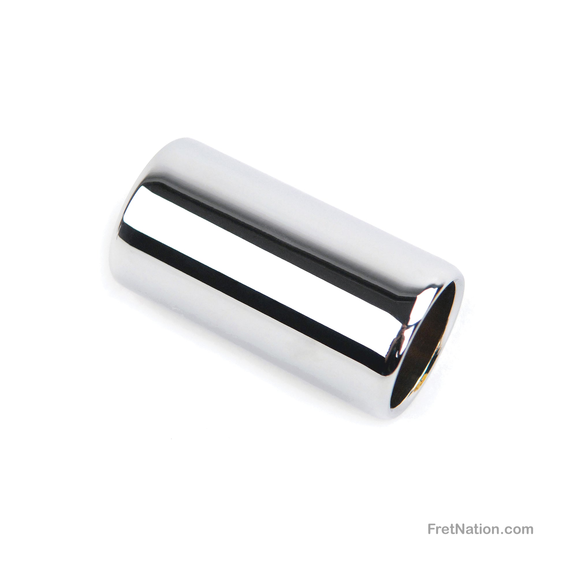 D'Addario D'Addario Chrome-Plated Brass Guitar Slide Small - PWCBS-SS