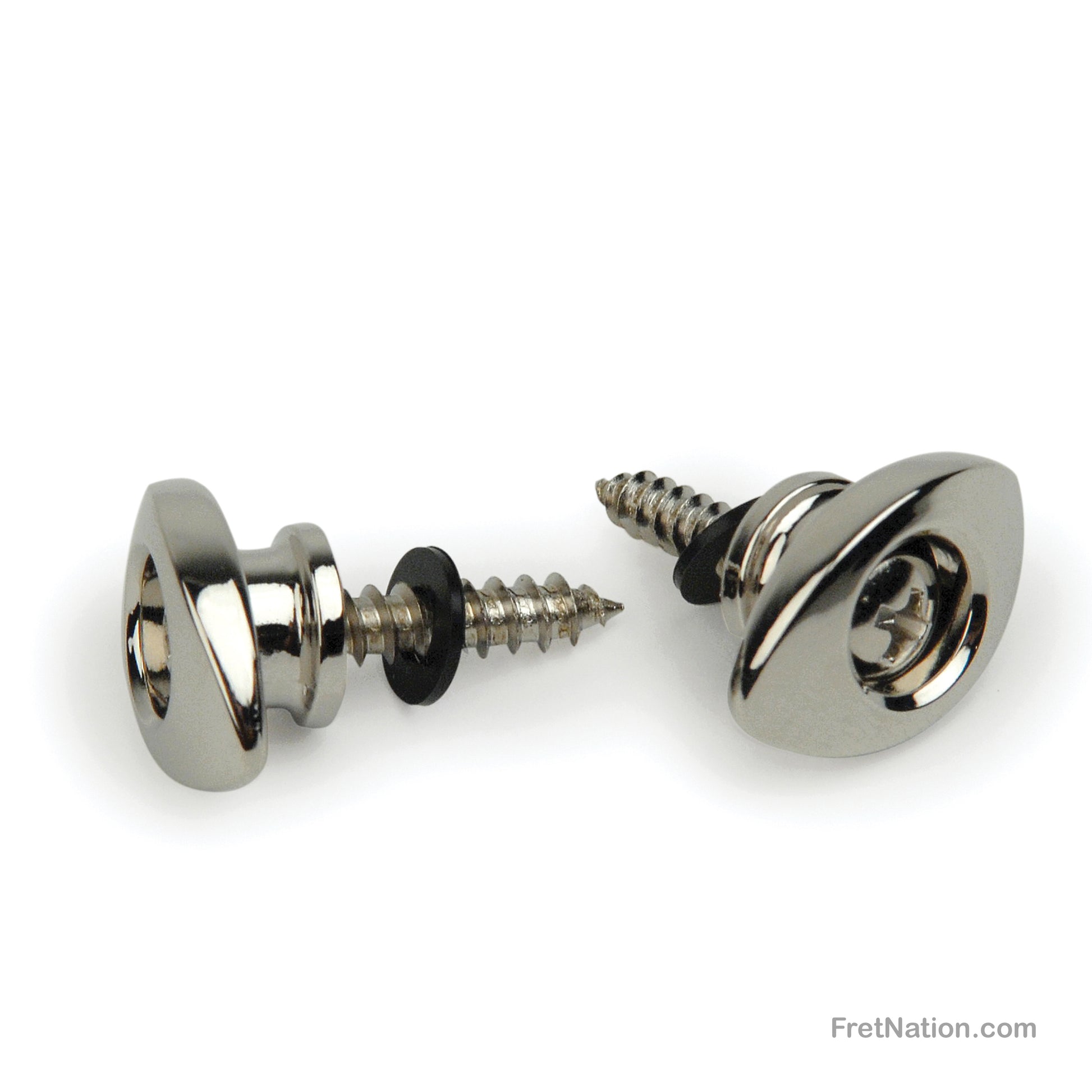D'Addario D'Addario Elliptical End Pins Chrome - PWEEP202