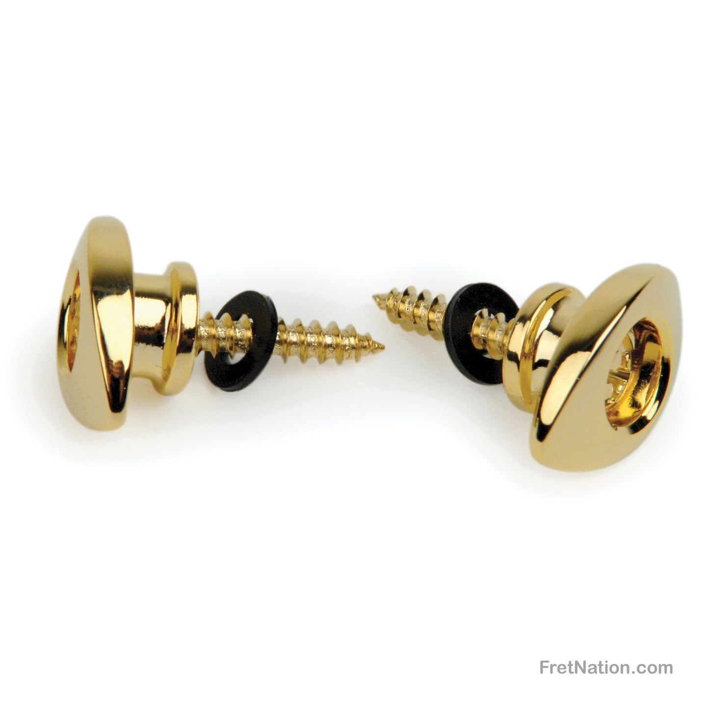 D'Addario D'Addario Elliptical End Pins Gold - PWEEP302