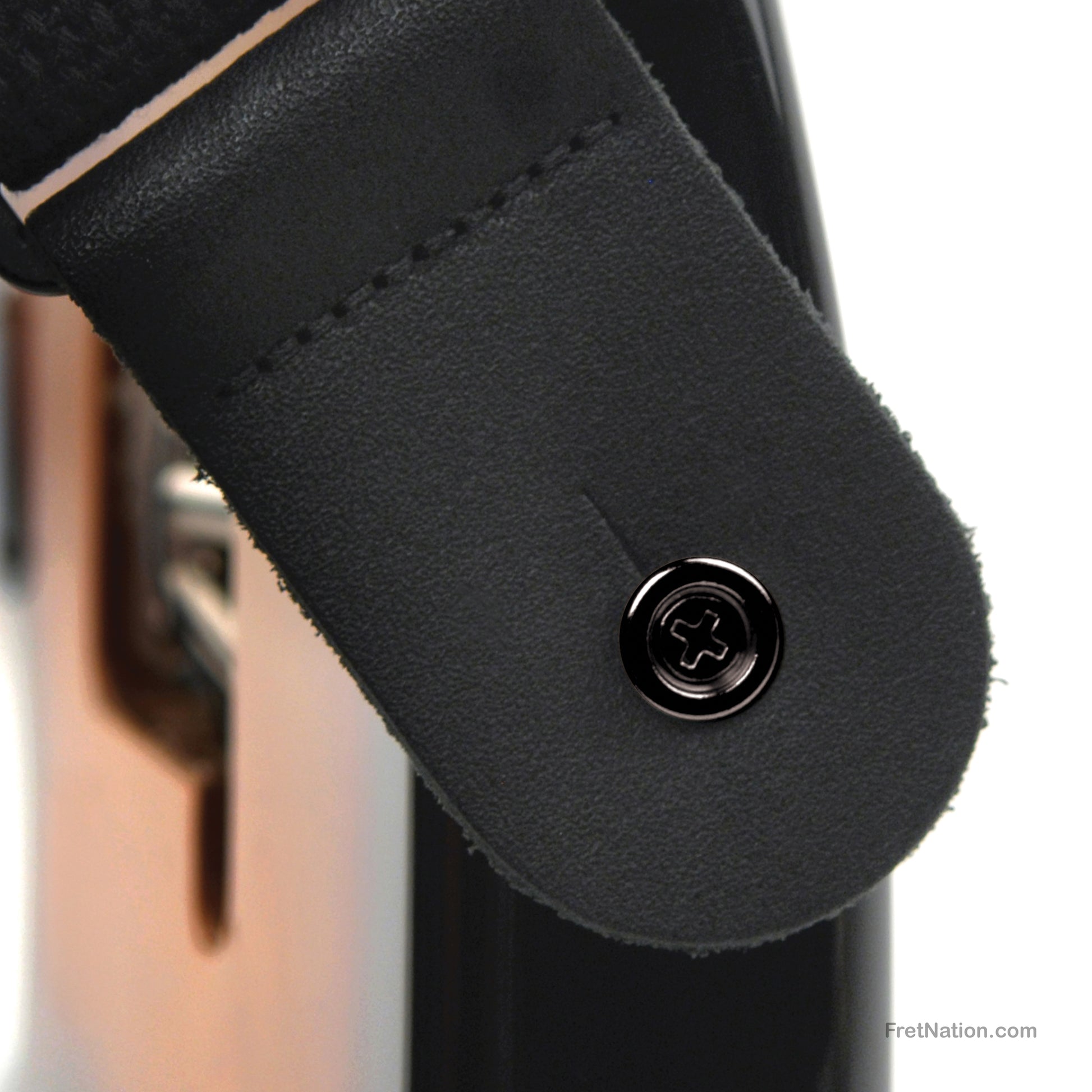 D'Addario D'Addario Solid Brass End Pins Pair Black - PWEP102