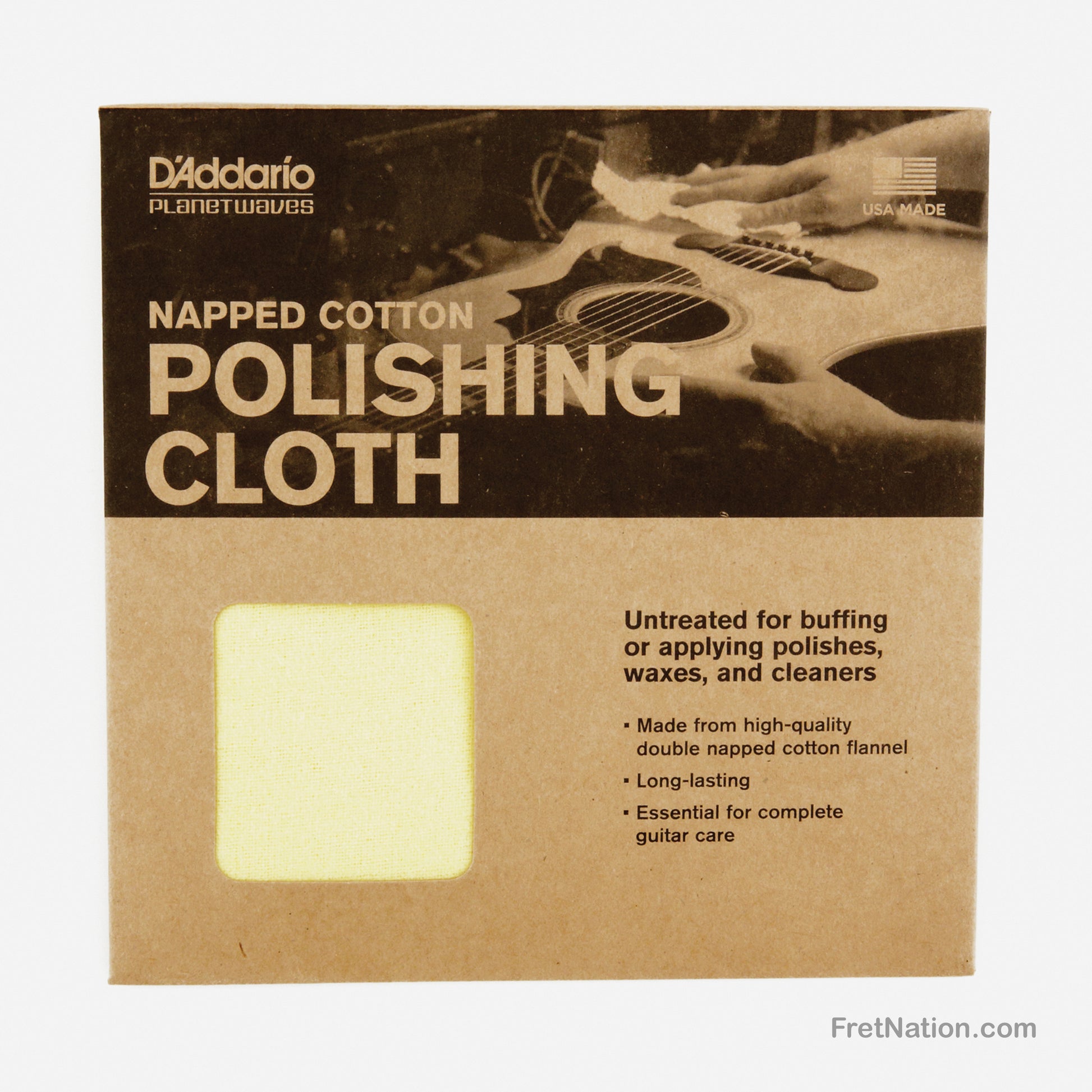 D'Addario D'Addario Untreated Polish Cloth - PWPC2