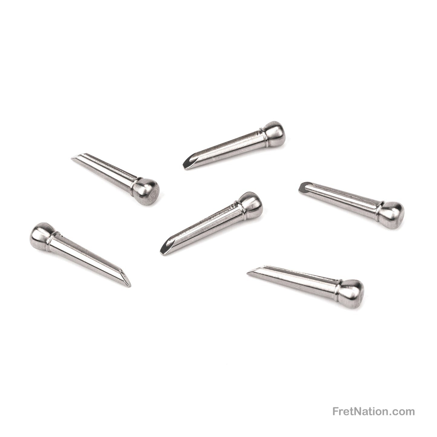 D'Addario D'Addario Titanium Bridge Pins 06-pack - PWPS13