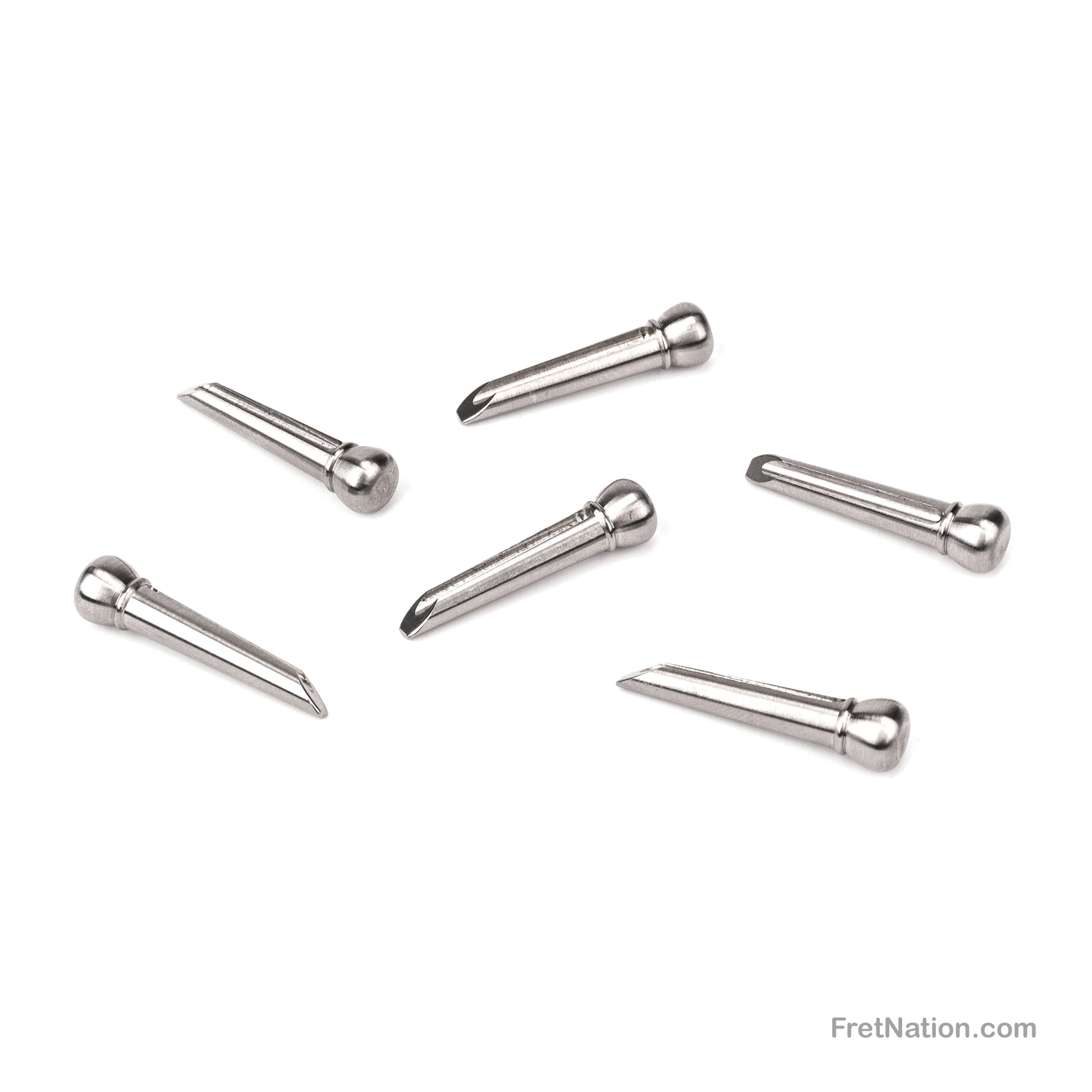 D'Addario D'Addario Titanium Bridge Pins 06-pack - PWPS13