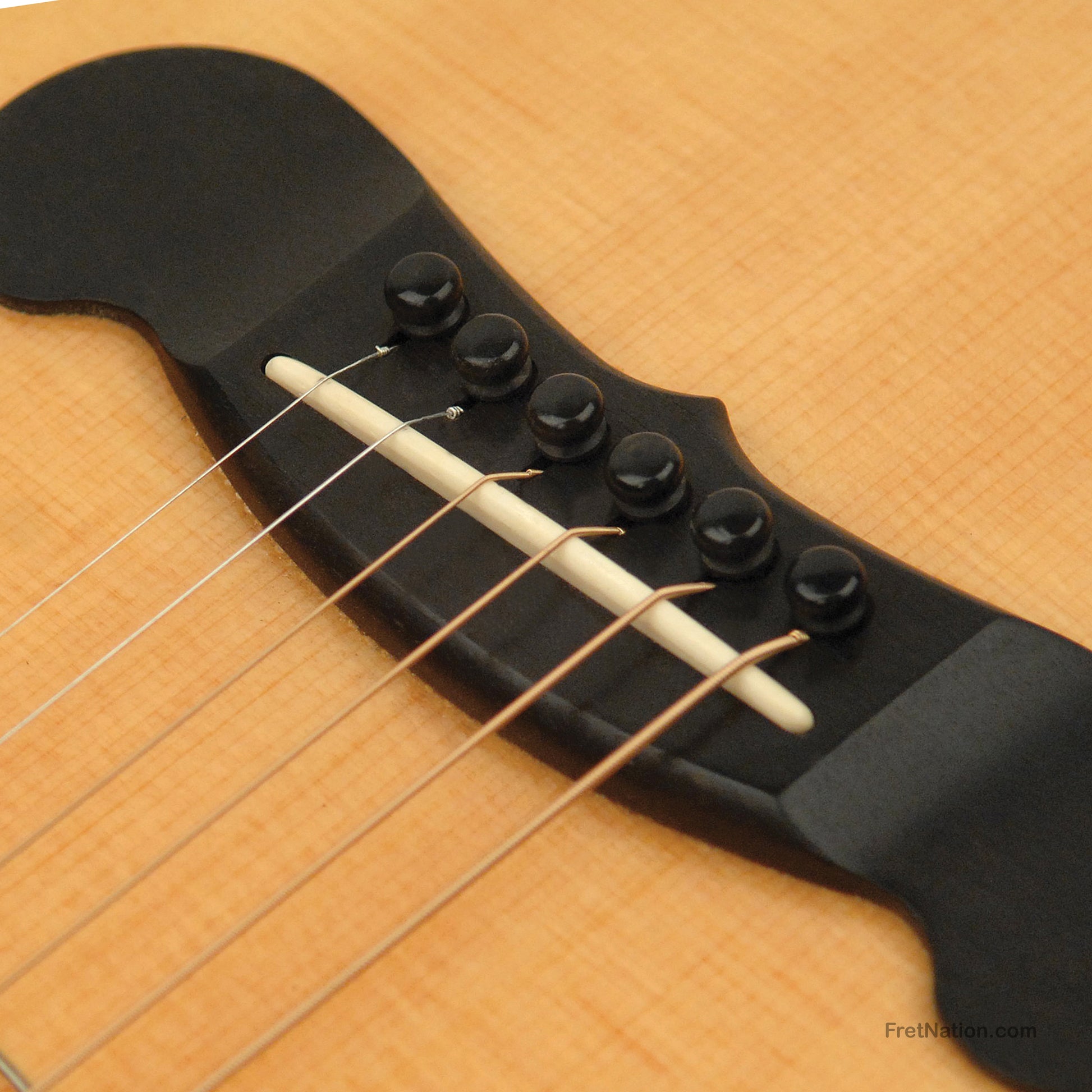 D'Addario D'Addario Injected Molded Bridge Pins with End Pin 07-pack Ebony - PWPS9