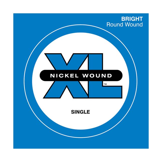 D'Addario D'Addario XL Nickel Plated Steel Bass Single String Super Long Scale - .170T XB170TSL