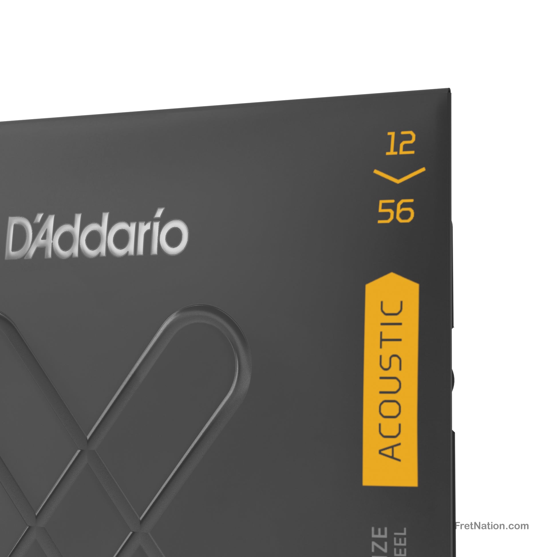 D'Addario D'Addario XT Coated 80/20 Bronze Acoustic Guitar Strings - 6-String 12-56 Light Medium XTABR1256