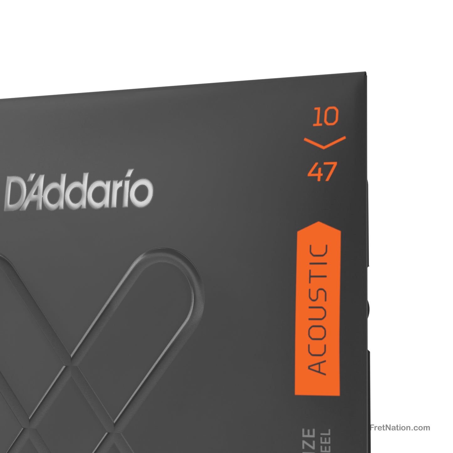 D'Addario D'Addario XT Coated Phosphor Bronze Acoustic Guitar Strings - 6-String 10-47 Extra Light XTAPB1047