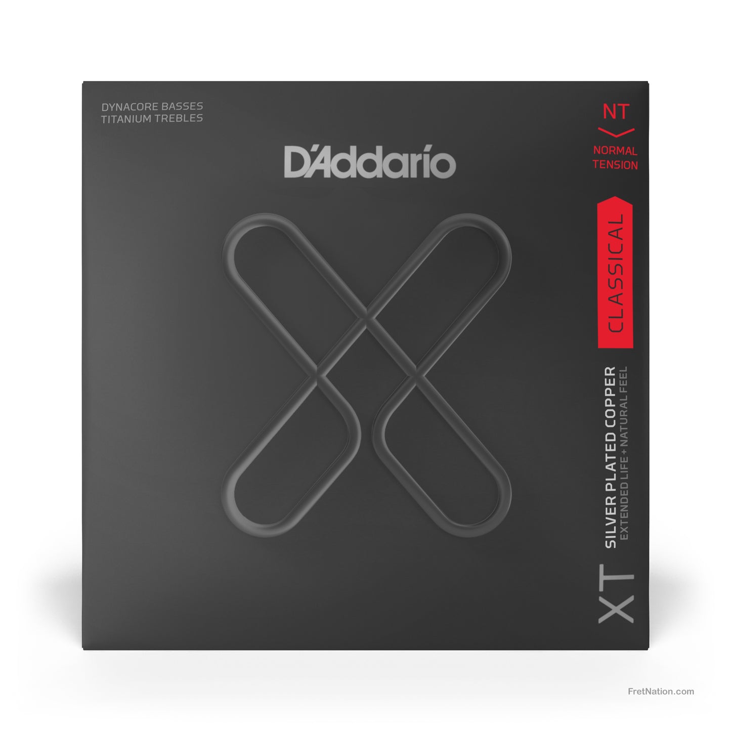 D'Addario D'Addario XT Coated Classical Guitar Strings - 28-44 Dynacore/Titanium XTC45TT