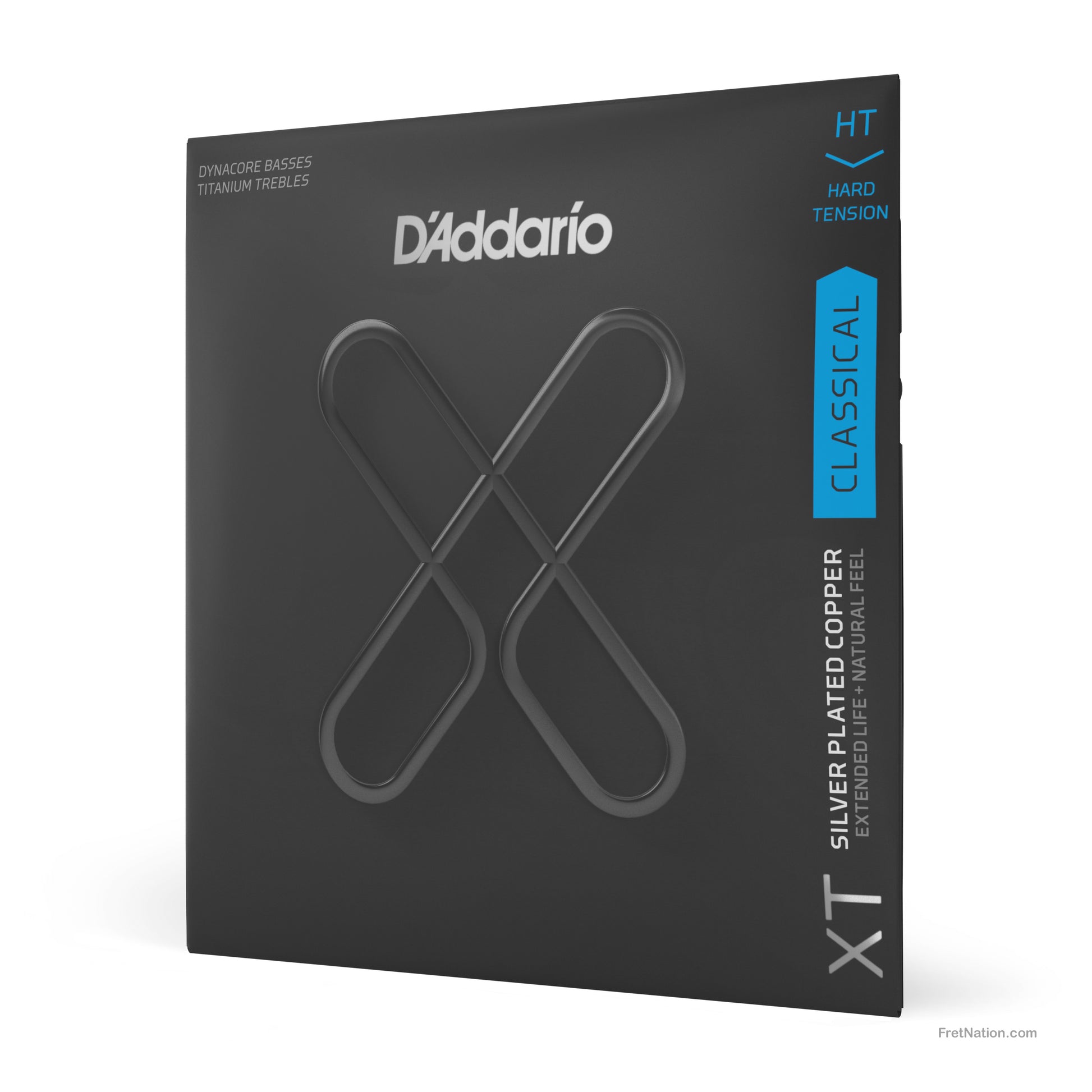 D'Addario D'Addario XT Coated Classical Guitar Strings - 29-46 Hard Dynacore/Titanium XTC46TT