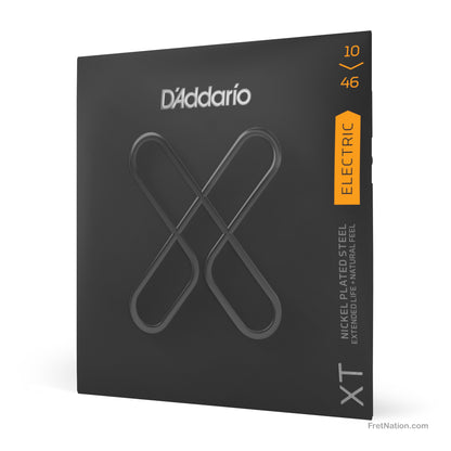 D'Addario D'Addario XT Coated Nickel Electric Guitar String Set - 6-String 10-46 Regular XTE1046