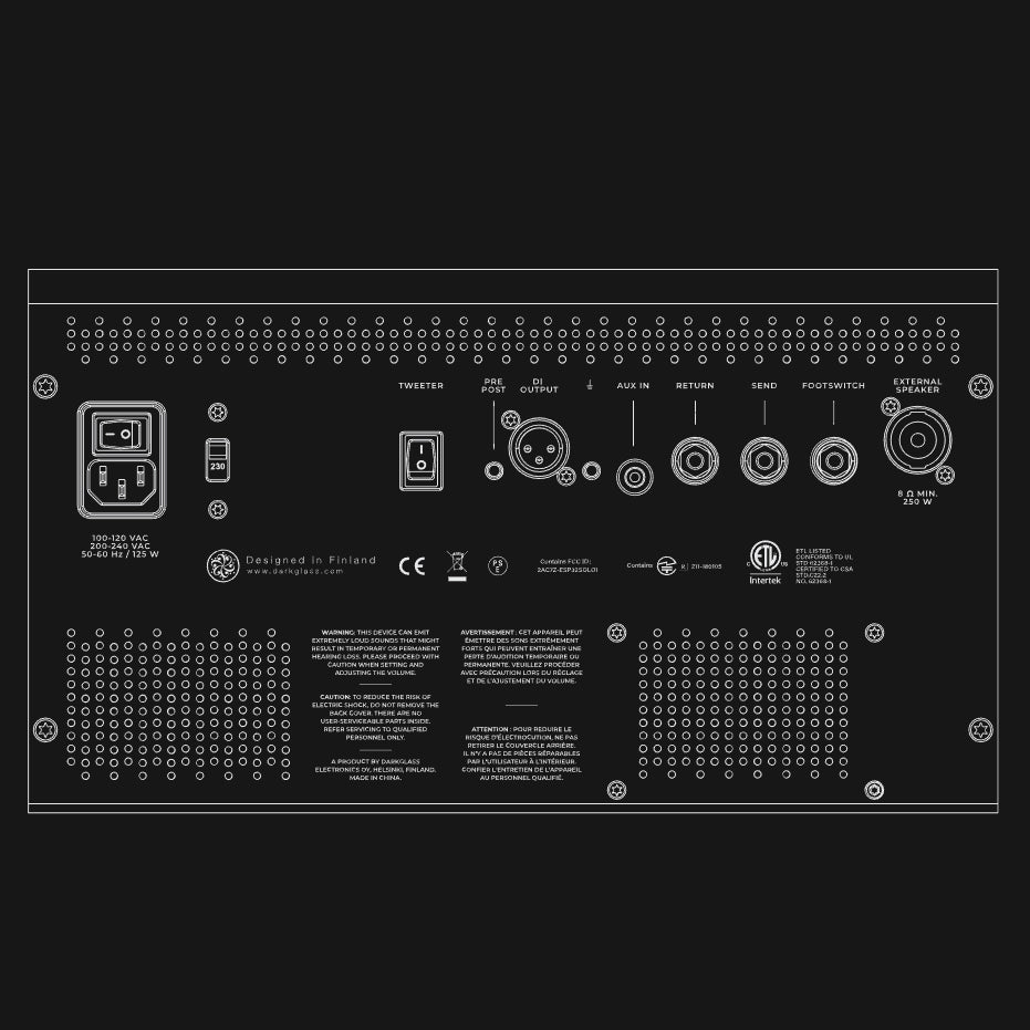 Darkglass Darkglass Microtubes 500 210 Analog Bass Combo - 2x10" 500w - DG210A